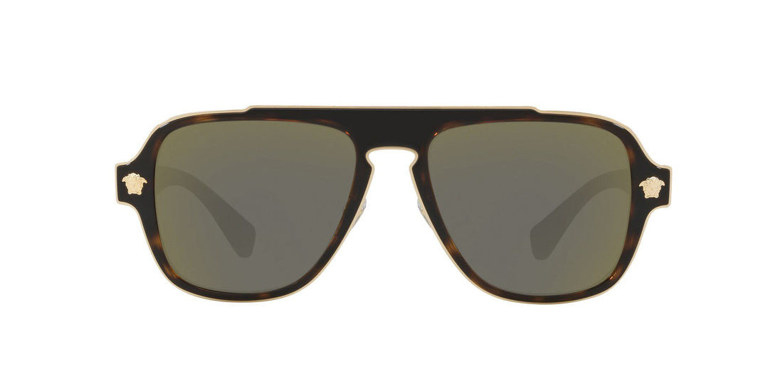 Óculos de sol versace ve2199 12524t masculino tamanho 56mm - Vista de detalhe