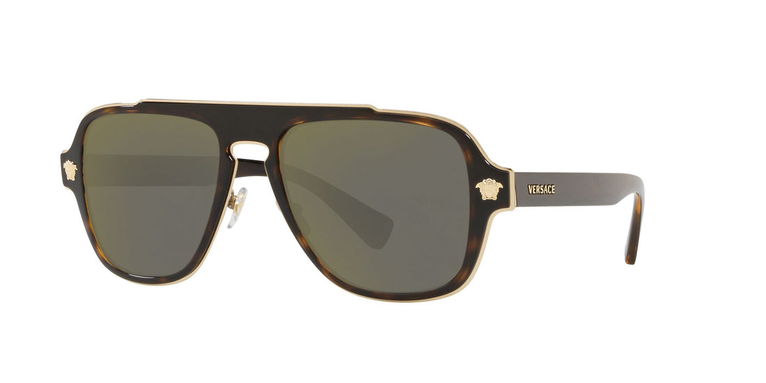 Óculos de sol versace ve2199 12524t masculino tamanho 56mm - Vista principal