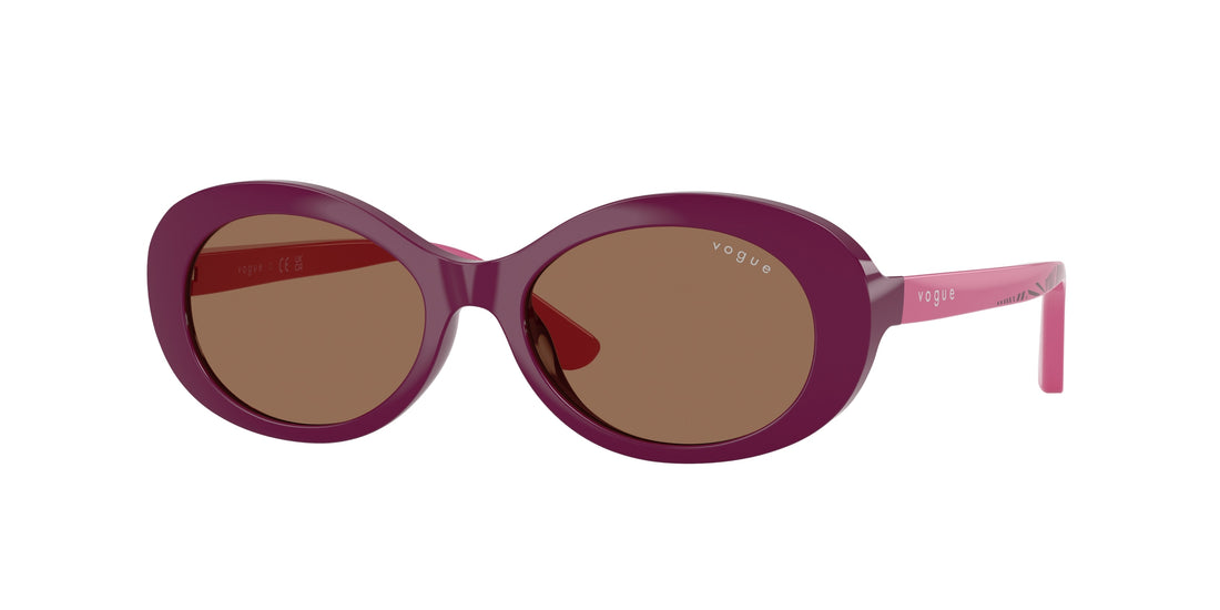 Gafas de sol vogue eyewear vj2032 321373 violeta oval infantil talla 49mm - Vista principal