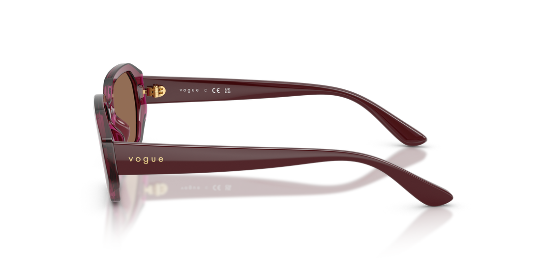 Gafas de sol vogue eyewear vj2034 327173 rojo irregular infantil talla 52mm - Vista de detalle