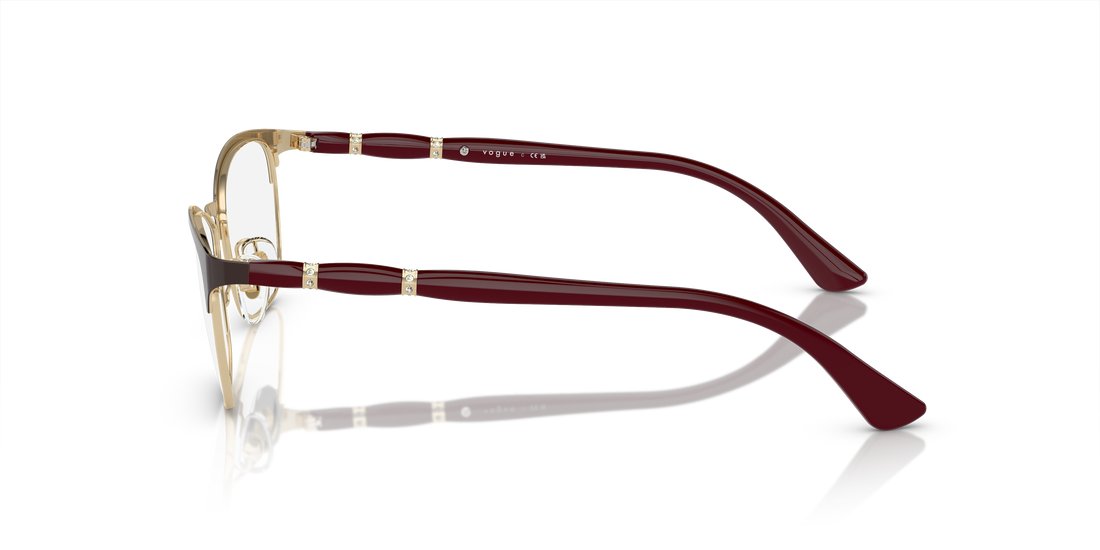 Brillen vogue eyewear vo3987b 986 femenino größe 52mm - Detailansicht