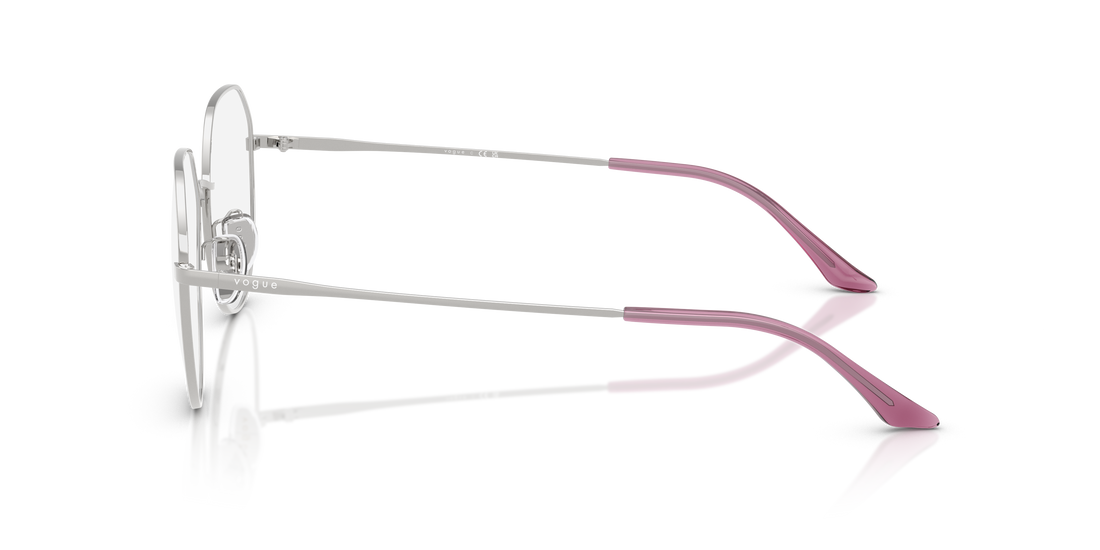 Brillen vogue eyewear vo4301d 323 plateado irregular femenino größe 55mm - Detailansicht