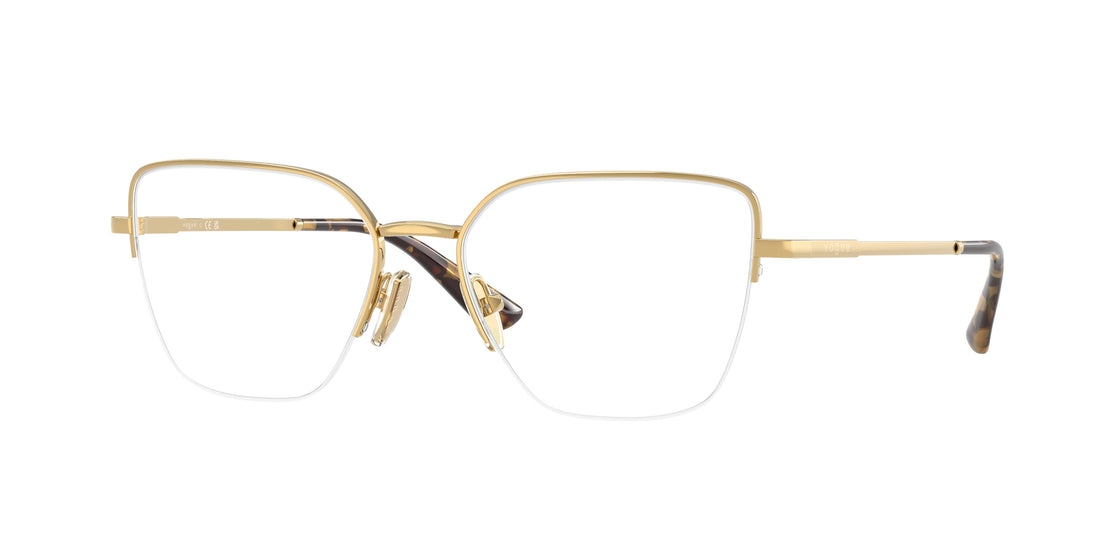 Óculos graduados vogue eyewear vo4331 280 oro butterfly femenino tamanho 51mm - Vista principal