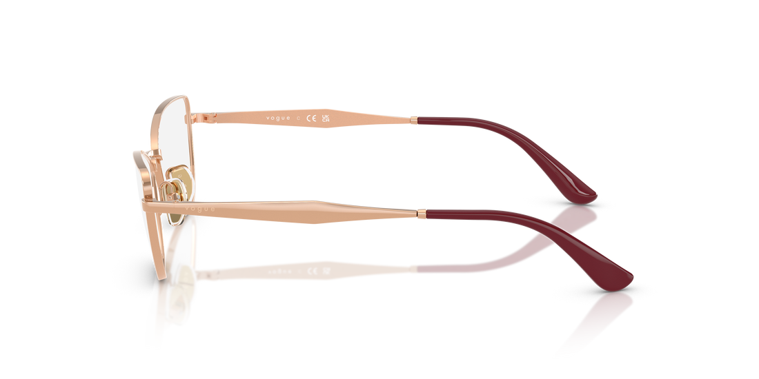 Gafas graduadas vogue eyewear vo4333 5152 oro butterfly femenino talla 54mm - Vista de detalle