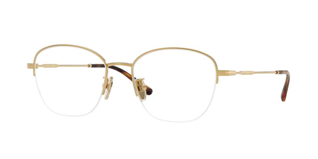Lunettes de vue vogue eyewear vo4357d 280 dorado irregular femenino taille 53mm - Vue principale