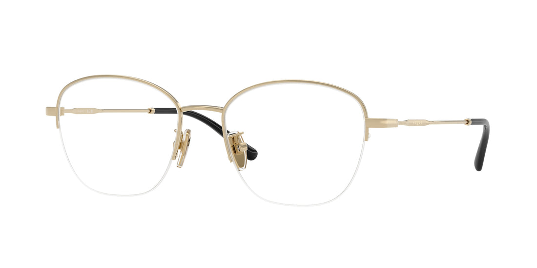 Lunettes de vue vogue eyewear vo4357d 848 dorado irregular femenino taille 53mm - Vue principale