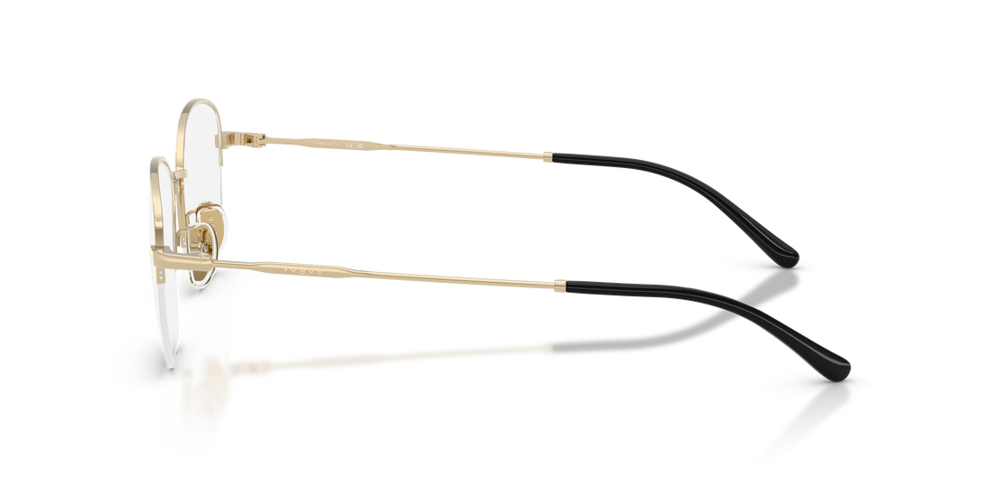 Lunettes de vue vogue eyewear vo4357d 848 dorado irregular femenino taille 53mm - Vue détaillée