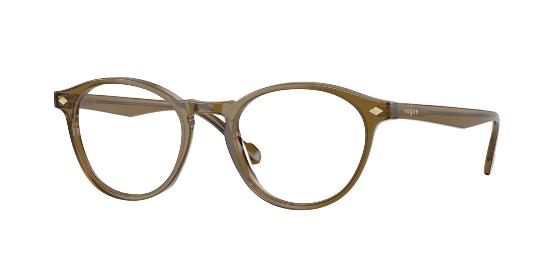 Lunettes de vue vogue eyewear vo5326 3260 verde oval masculino taille 51mm - Vue principale