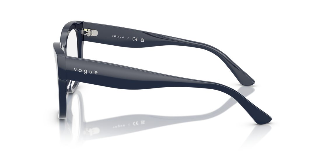 Brillen vogue eyewear vo5605 3240 azul square femenino größe 53mm - Detailansicht