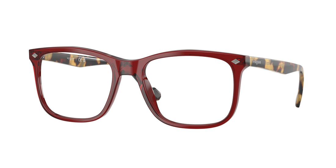 Gafas graduadas vogue eyewear vo5617 2924 rojo pillow masculino talla 55mm - Vista principal