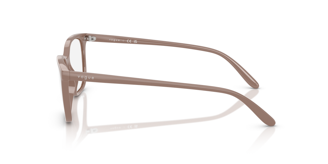 Lunettes de vue vogue eyewear vo5621 3272 marron pillow femenino taille 53mm - Vue détaillée