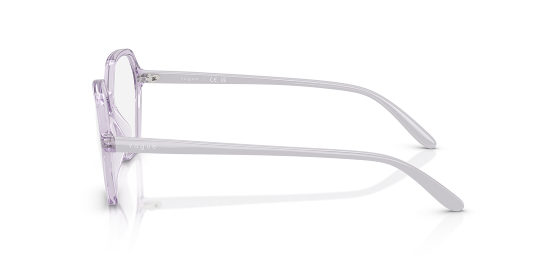 Gafas graduadas vogue eyewear vo5622 2745 violeta irregular femenino talla 53mm - Vista de detalle