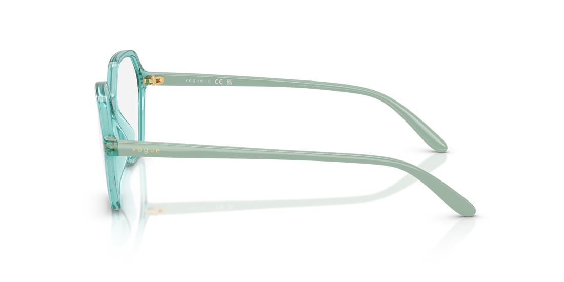 Gafas graduadas vogue eyewear vo5622 3192 azul irregular femenino talla 55mm - Vista de detalle