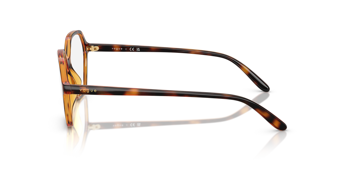 Gafas graduadas vogue eyewear vo5622 w656 marron irregular femenino talla 53mm - Vista de detalle