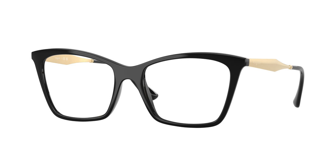 Gafas graduadas vogue eyewear vo5624 w44 negro butterfly femenino talla 51mm - Vista principal