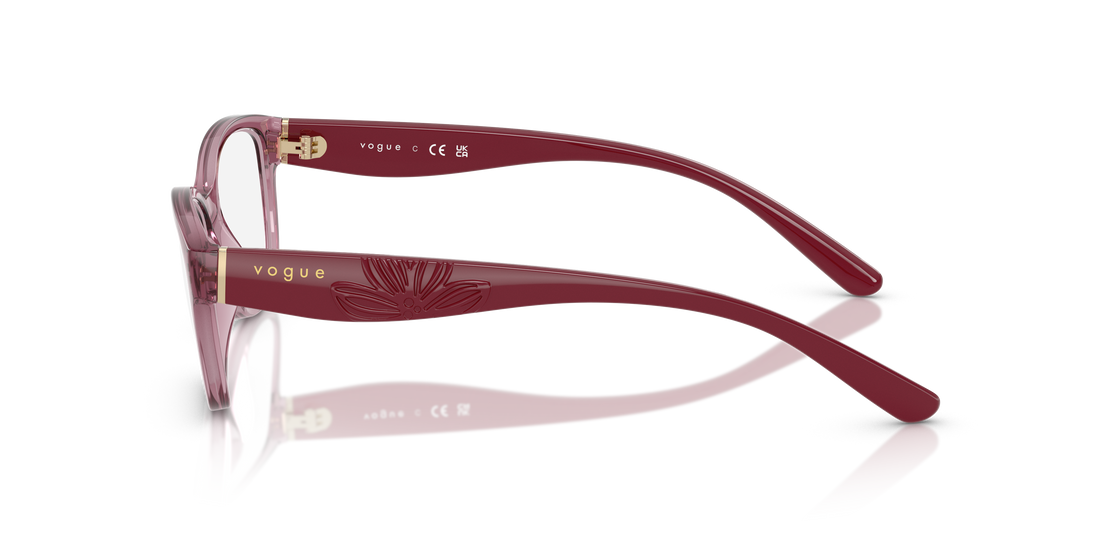 Gafas graduadas vogue eyewear vo5627 3024 rosa butterfly femenino talla 54mm - Vista de detalle