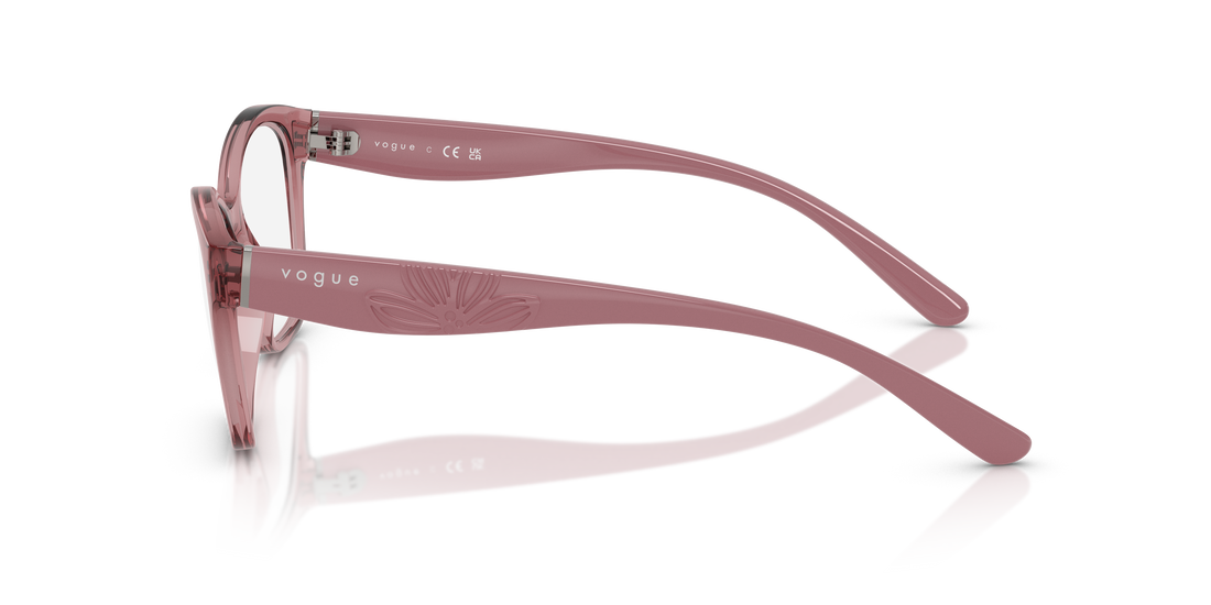Gafas graduadas vogue eyewear vo5628 3198 rosa irregular femenino talla 51mm - Vista de detalle