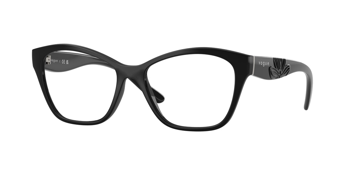 Gafas graduadas vogue eyewear vo5628 w44 negro irregular femenino talla 51mm - Vista principal