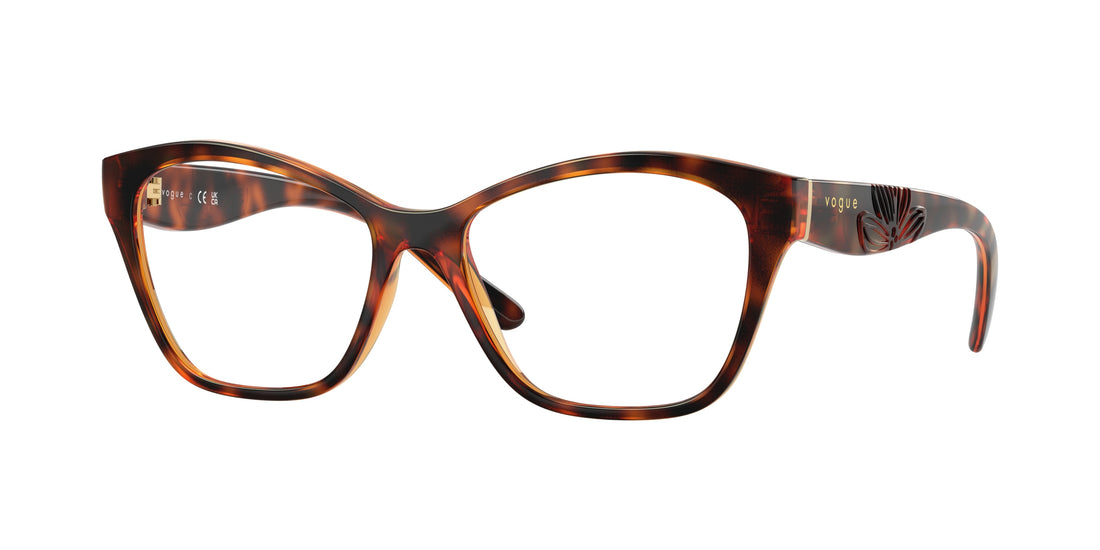 Gafas graduadas vogue eyewear vo5628 w656 marron irregular femenino talla 51mm - Vista principal