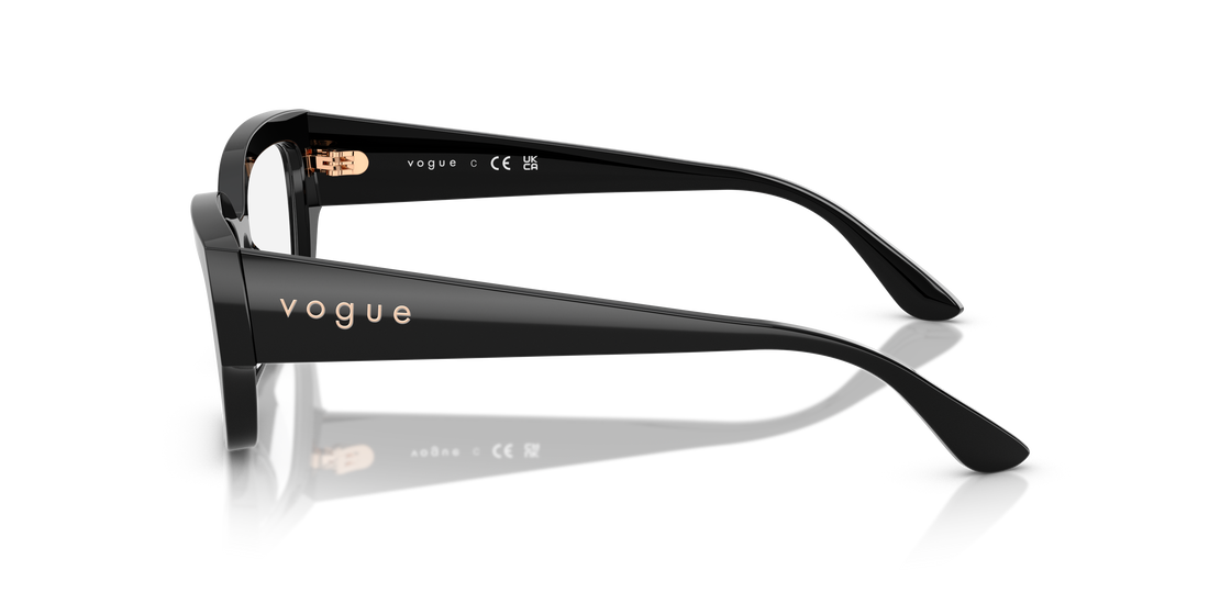Gafas graduadas vogue eyewear vo5639u w44 negro pillow femenino talla 54mm - Vista de detalle