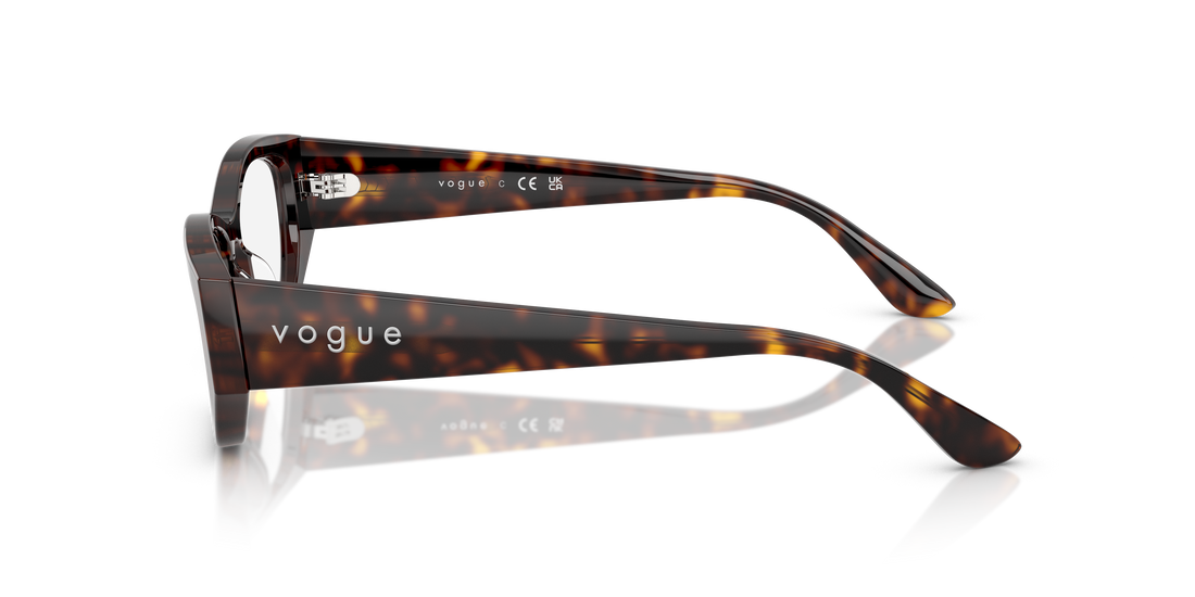 Gafas graduadas vogue eyewear vo5640u w656 marron pillow femenino talla 51mm - Vista de detalle