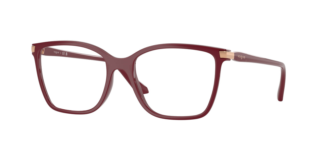 Lunettes de vue vogue eyewear vo5654 2875 rojo square femenino taille 51mm - Vue principale