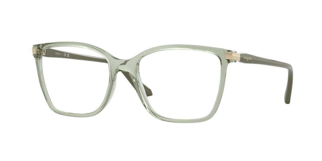 Gafas graduadas vogue eyewear vo5654 3022 verde square femenino talla 53mm - Vista principal