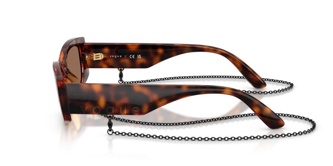 Gafas de sol vogue eyewear vo5655su w65673 marron pillow femenino talla 53mm - Vista de detalle
