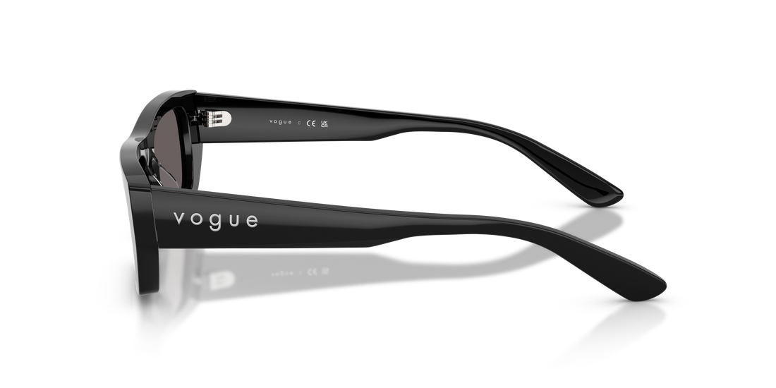 Gafas de sol vogue eyewear vo5657su w44/87 negro rectangular femenino talla 53mm - Vista de detalle