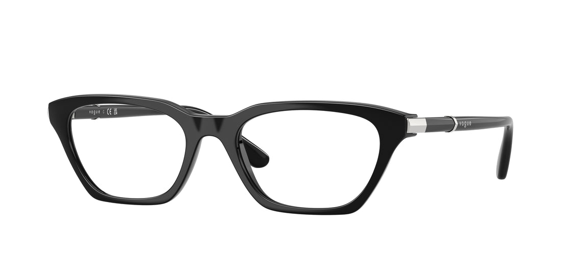 Lunettes de vue vogue eyewear vo5698 w44 negro cat eye femenino taille 50mm - Vue principale
