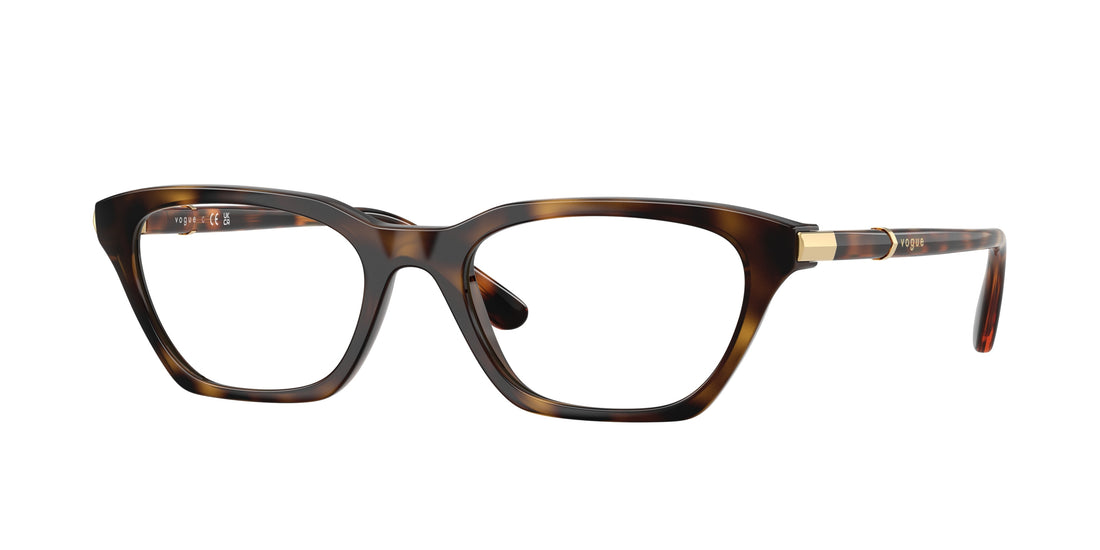 Lunettes de vue vogue eyewear vo5698 w656 marron cat eye femenino taille 50mm - Vue principale