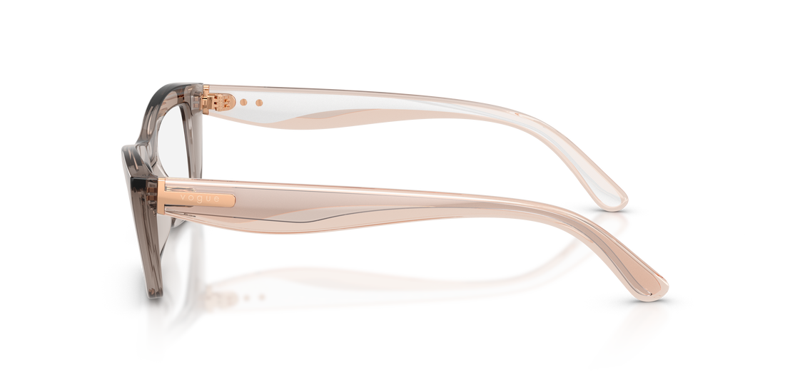 Lunettes de vue vogue eyewear vo5710 3301 gris cat eye femenino taille 53mm - Vue détaillée