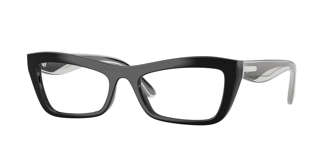 Lunettes de vue vogue eyewear vo5710 w44 negro cat eye femenino taille 53mm - Vue principale