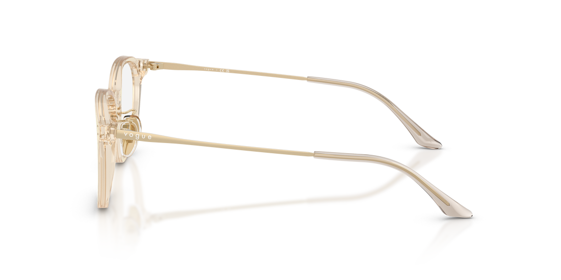 Lunettes de vue vogue eyewear vo5713d 2990 marron irregular femenino taille 52mm - Vue détaillée