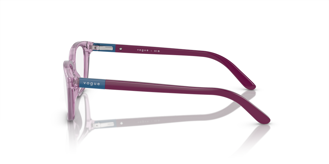 Gafas graduadas vogue eyewear vy2001 2686 morado square infantil talla 49mm - Vista de detalle