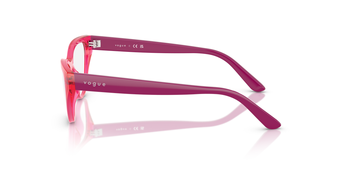 Gafas graduadas vogue eyewear vy2035 3204 violeta cat eye infantil talla 49mm - Vista de detalle