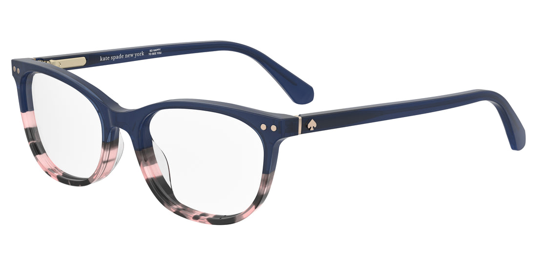 Gafas graduadas kate spade raelynn br0 azul rectangular femenino talla 51mm - Vista principal