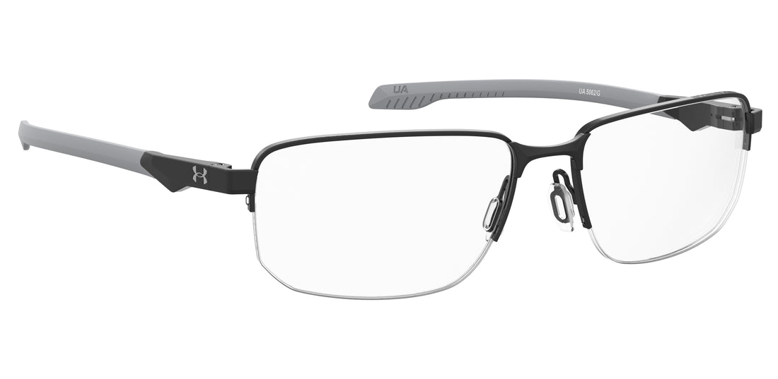 Gafas graduadas under armour ua 5062/g 08a negro rectangular masculino talla 54mm - Vista de detalle