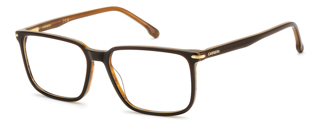 Brillen carrera 326 ex4 marron rectangular masculino größe 57mm - Hauptansicht