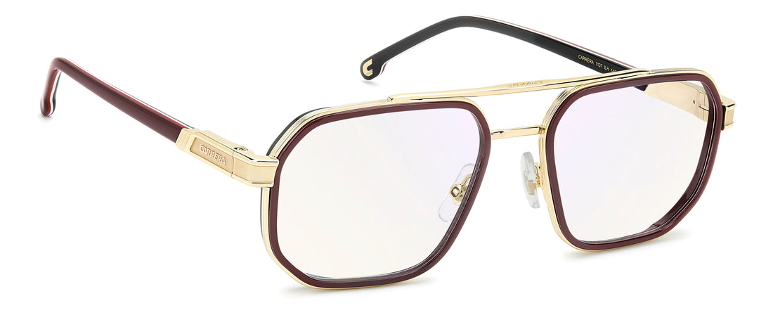Brillen carrera 1137 1lh 13 burdeos navigator masculino größe 55mm - Detailansicht