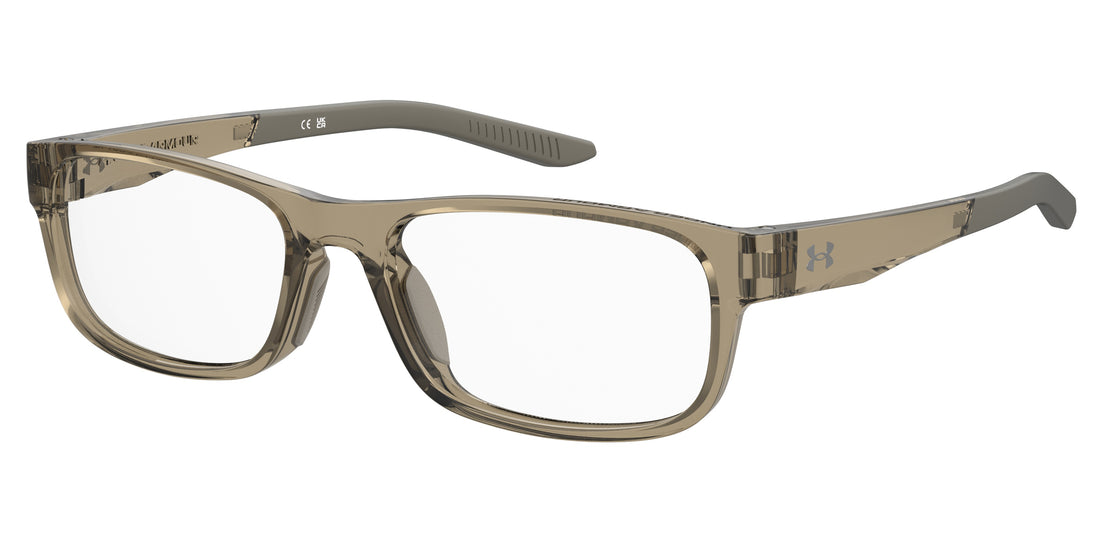 Gafas graduadas under armour ua 5079 2t3 beige rectangular masculino talla 55mm - Vista principal