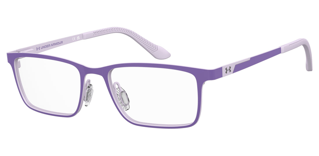 Gafas graduadas under armour ua 9015 6wy violeta rectangular infantil talla 48mm - Vista principal