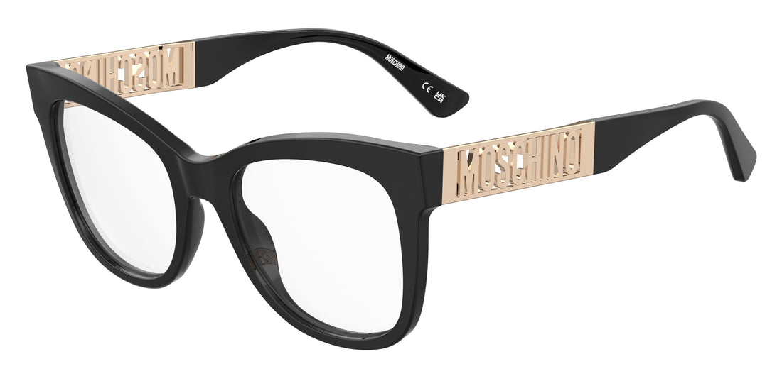 Occhiali da vista moschino mos641 807 negro rectangular femenino taglia 52mm - Vista principale