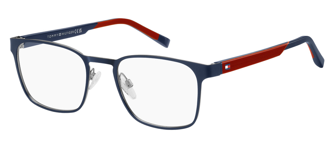 Brillen tommy hilfiger th 2147 pjp azul rectangular masculino größe 52mm - Hauptansicht