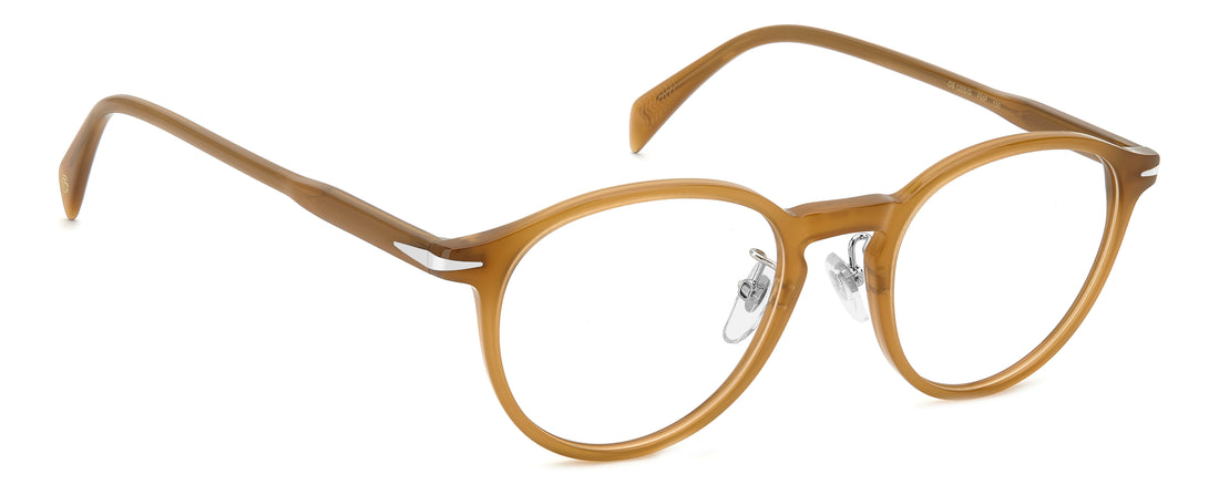 Prescription glasses david beckham db 1205/g fmp amarillo pantos masculino size 50mm - Detailed view
