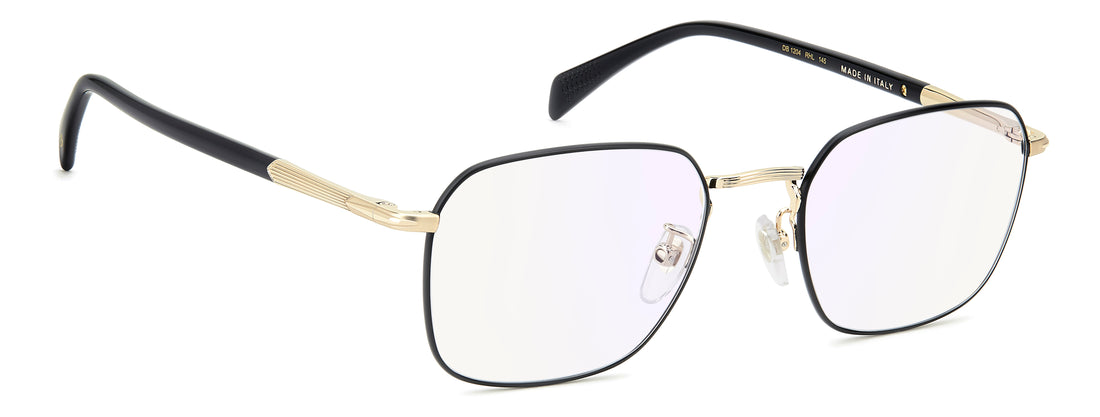 Prescription glasses david beckham db 1204 rhl dorado square masculino size 52mm - Detailed view