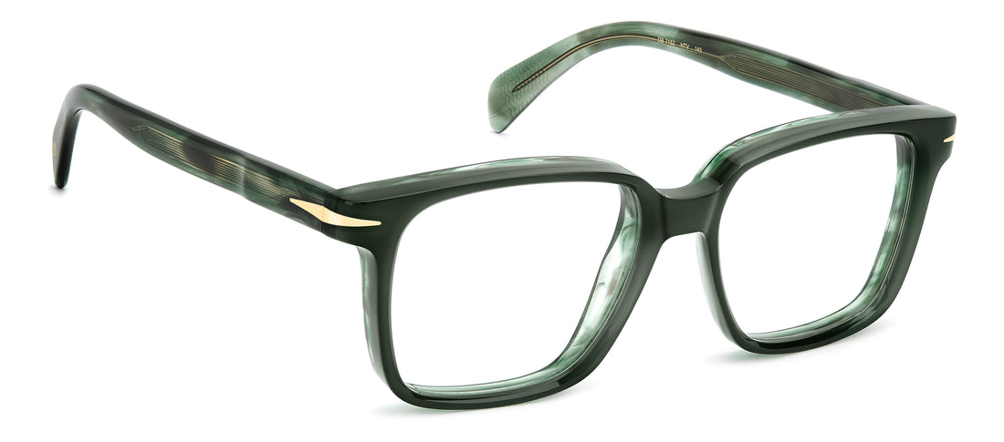 Prescription glasses david beckham db 7152 htv verde square masculino size 53mm - Main view