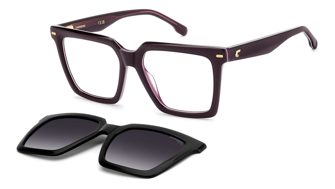 Sonnenbrillen carrera ca 3080/c 0t7 wj morado rectangular femenino größe 54mm - Hauptansicht