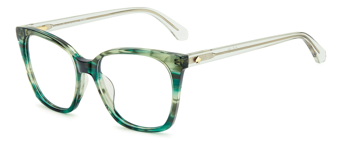 Gafas graduadas kate spade ks taya 2 1ed verde square femenino talla 52mm - Vista principal