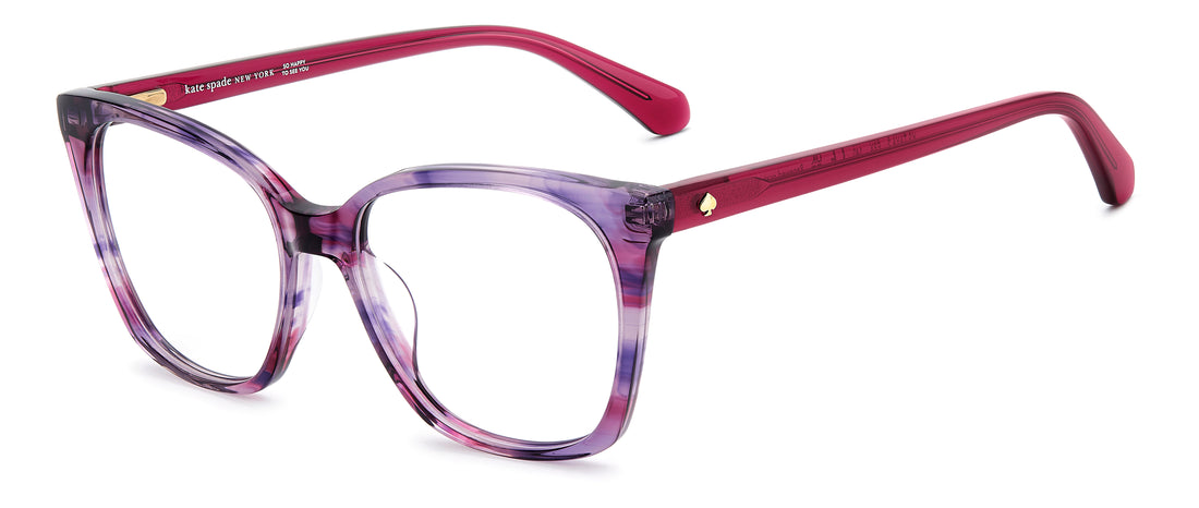 Gafas graduadas kate spade ks taya 2 f8x burdeos square femenino talla 52mm - Vista principal